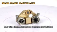 ?High Quality Bronze Presser Foot For Lectra